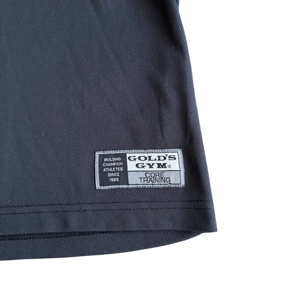 Golds Gym Sleeveless Black Training Tank Top Gym Dri M - Picture 2 of 4